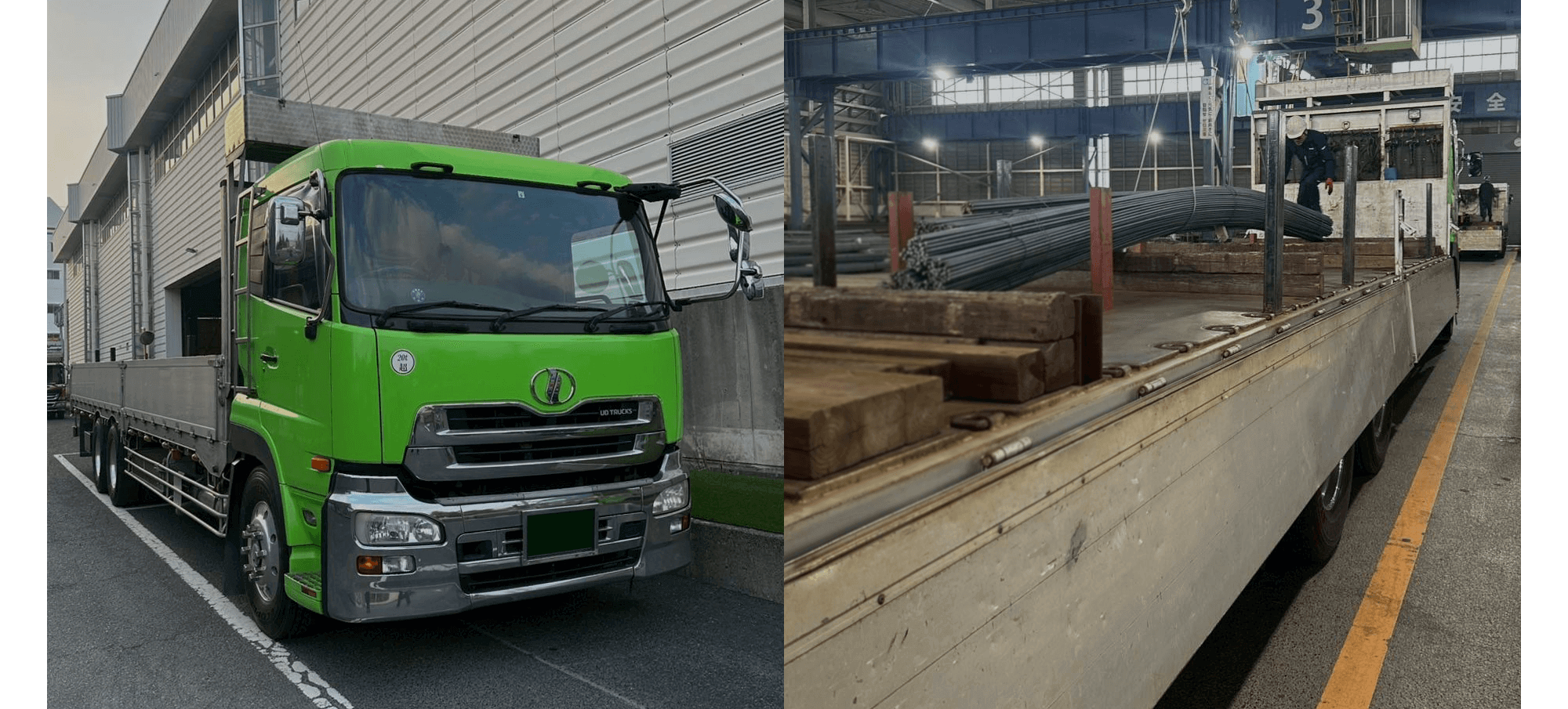 新鮮を届け、産業を支えます。幅広い物流で地域を動かす力になります